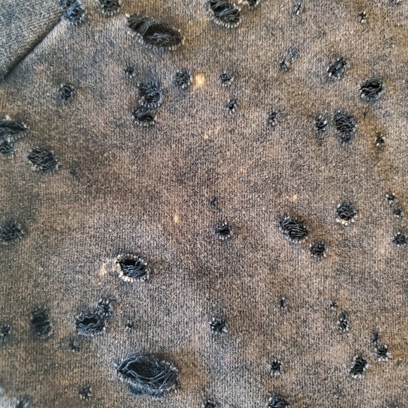 Hayden Distressed Crochet Detail Top - Picture 5 of 7